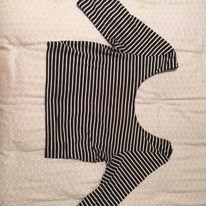 Striped Crop Top